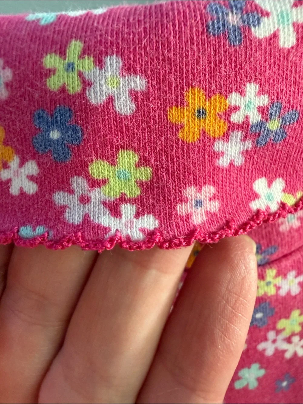 Vintage Gymboree 2001 Ditsy Floral Flower Power Pink Turtleneck Girls 4T USA